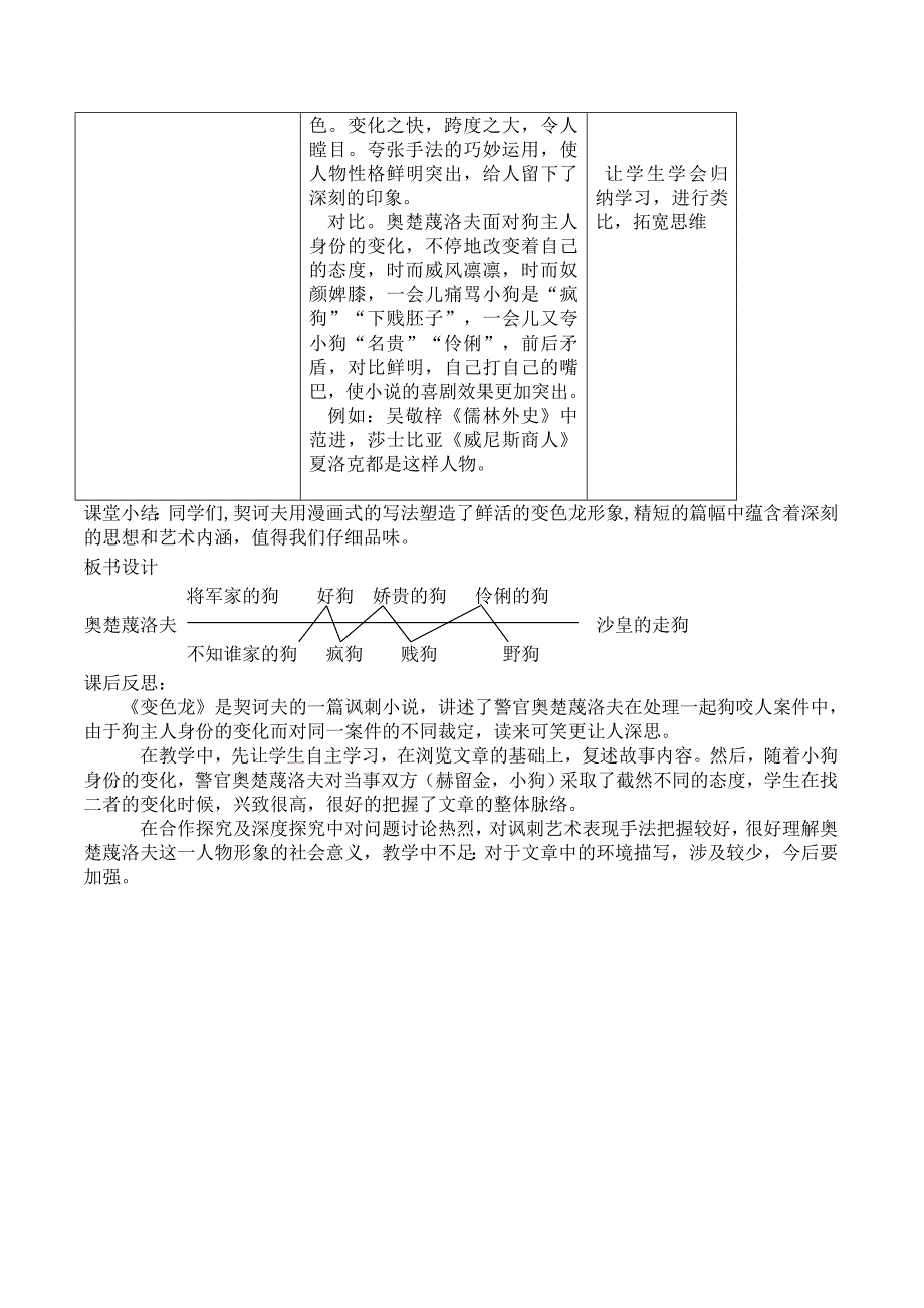 《变色龙》教学设计[175].doc_第3页