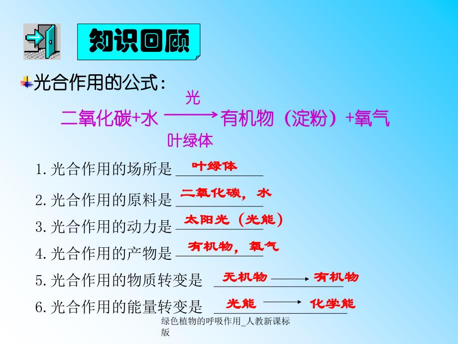 最新绿色植物的呼吸作用人教新课标版_第2页