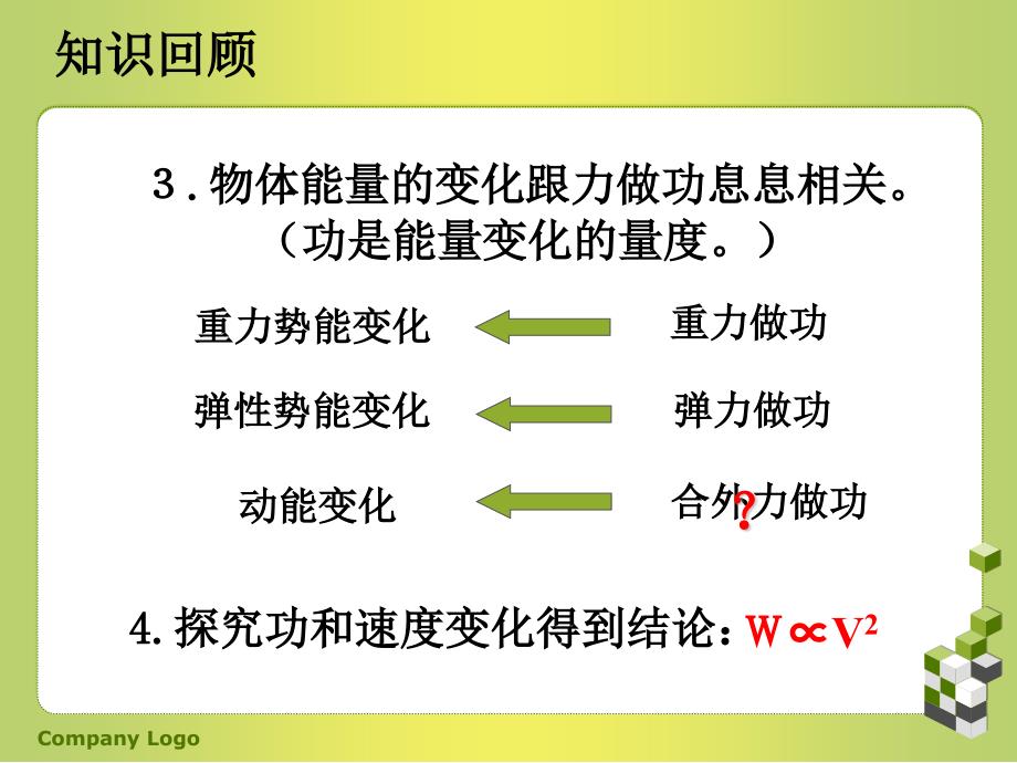 高中物理人教版必修二7.7动能和动能定理公开课共18张PPT_第3页