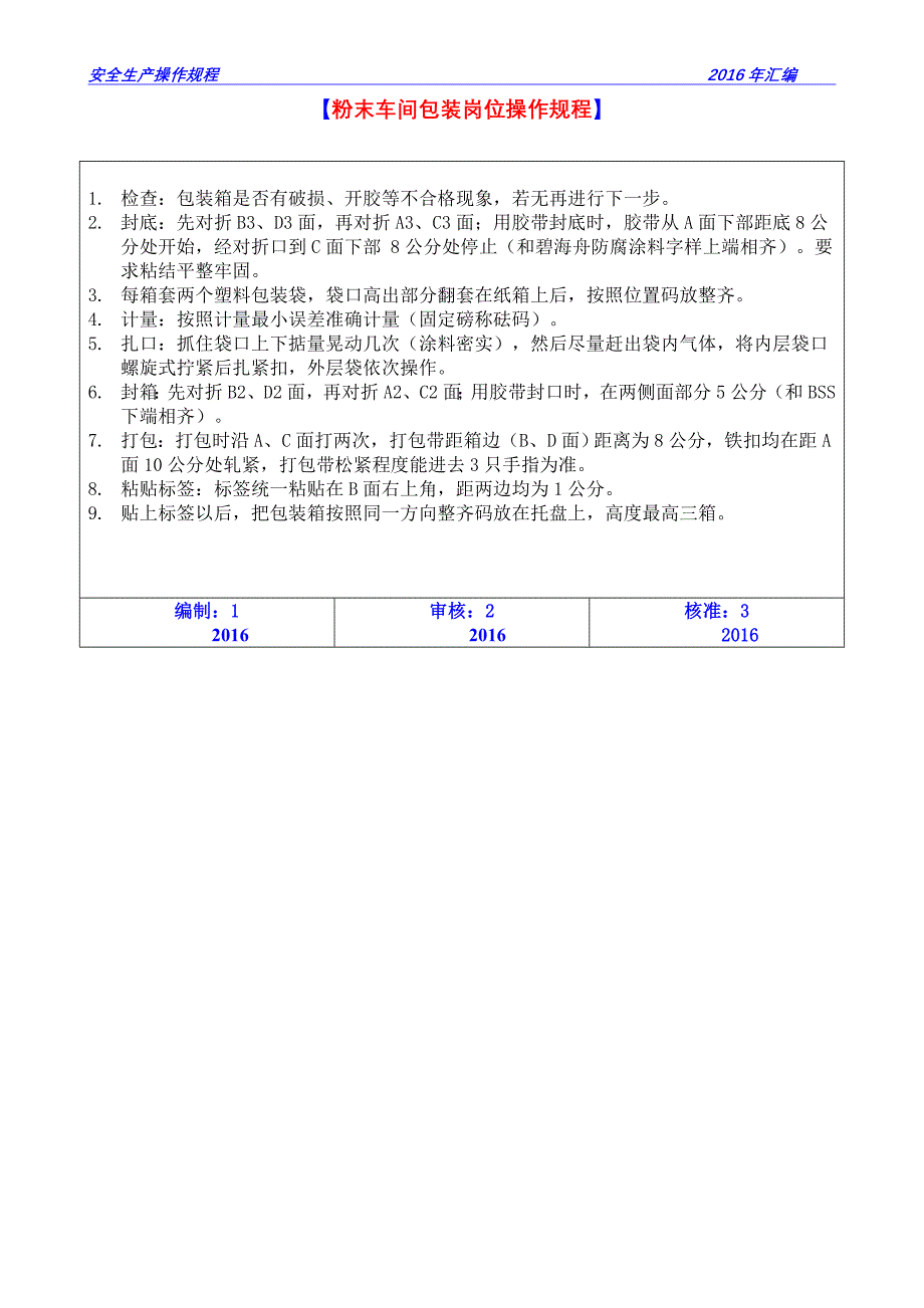 涂料安全生产操作规程(2016)汇编)_第4页