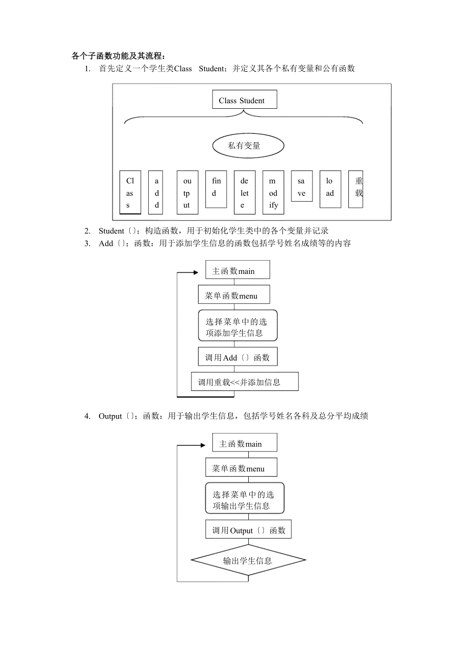 C++简单学生成绩管理系统(C++课程设计)_第2页