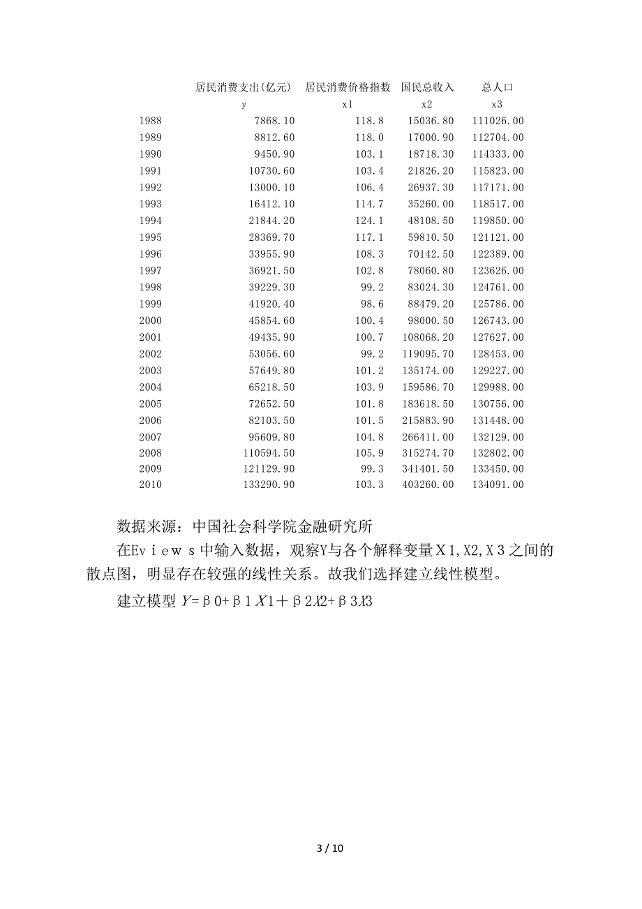 居民消费支出影响因素分析_第3页