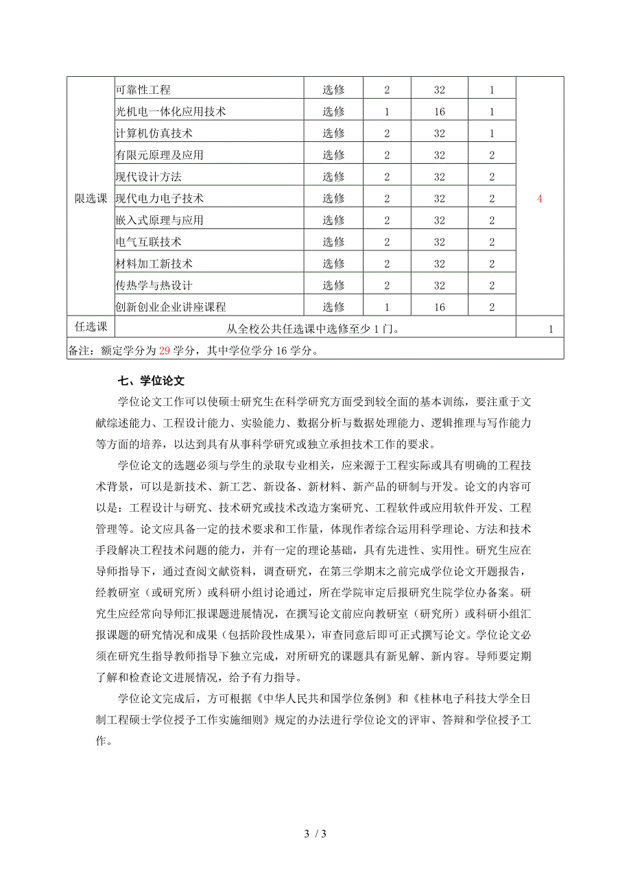 机械工程领域硕士研究生培养方案_第3页