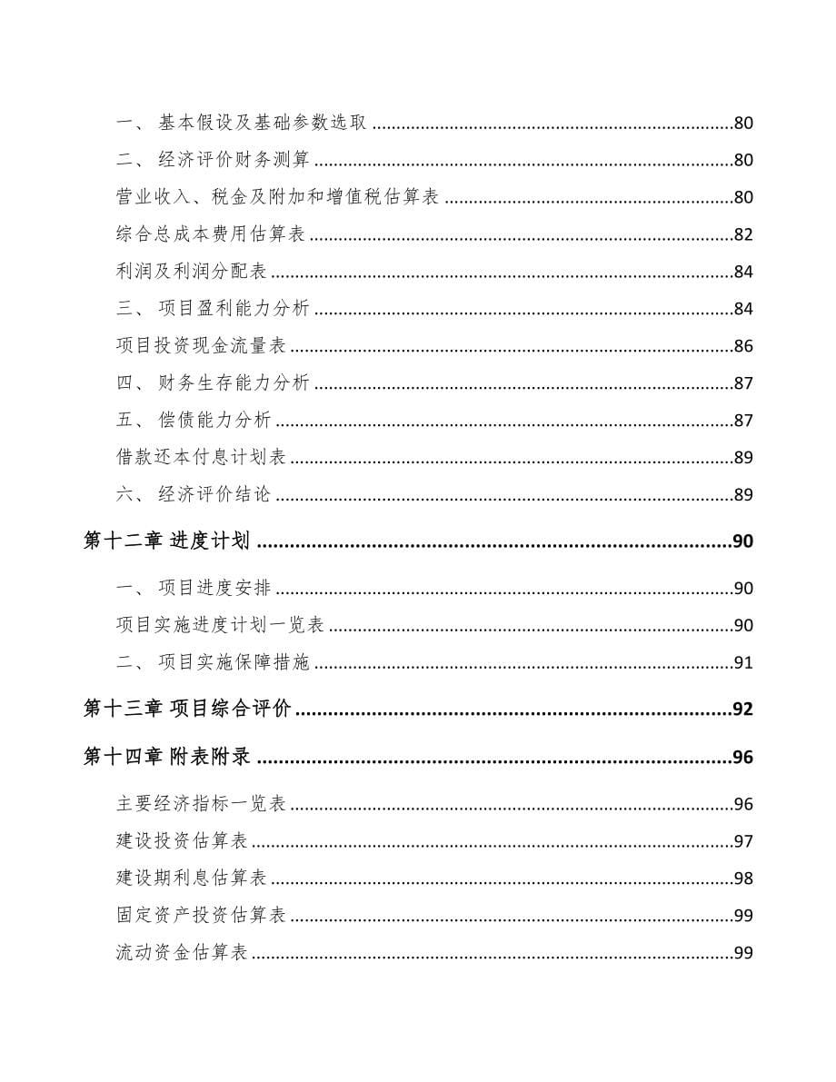 铜梁区关于成立汽车灯具公司可行性研究报告-(DOC 76页)_第5页