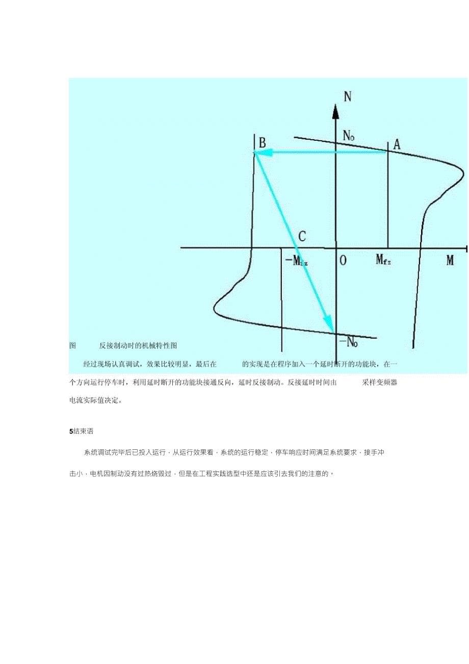 变频器在辊道系统中的应用_第5页