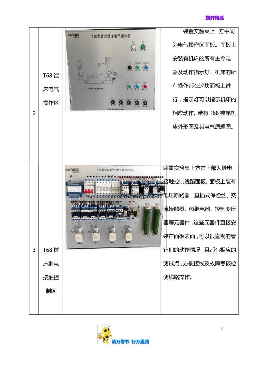 DLJCS-T68镗床带半实物实训考核_第5页