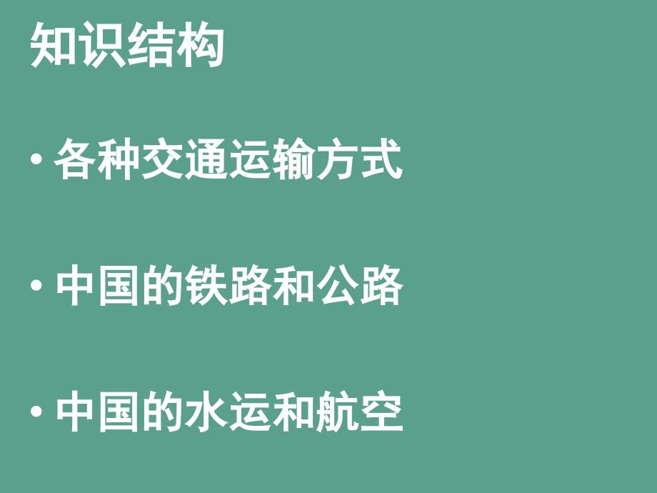 人教版地理八年级上中国的交通运输1ppt课件_第2页