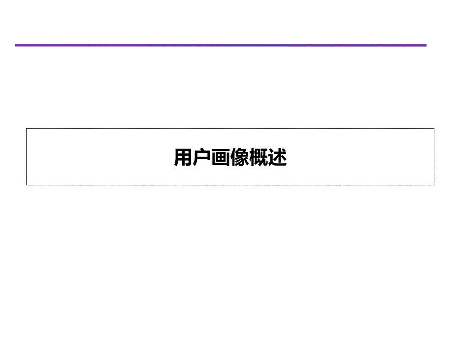 互联网大数据分析之《用户画像分析》(PPT61页)_第4页