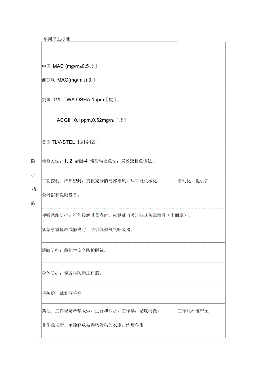 硫酸二甲酯MSDS_第4页