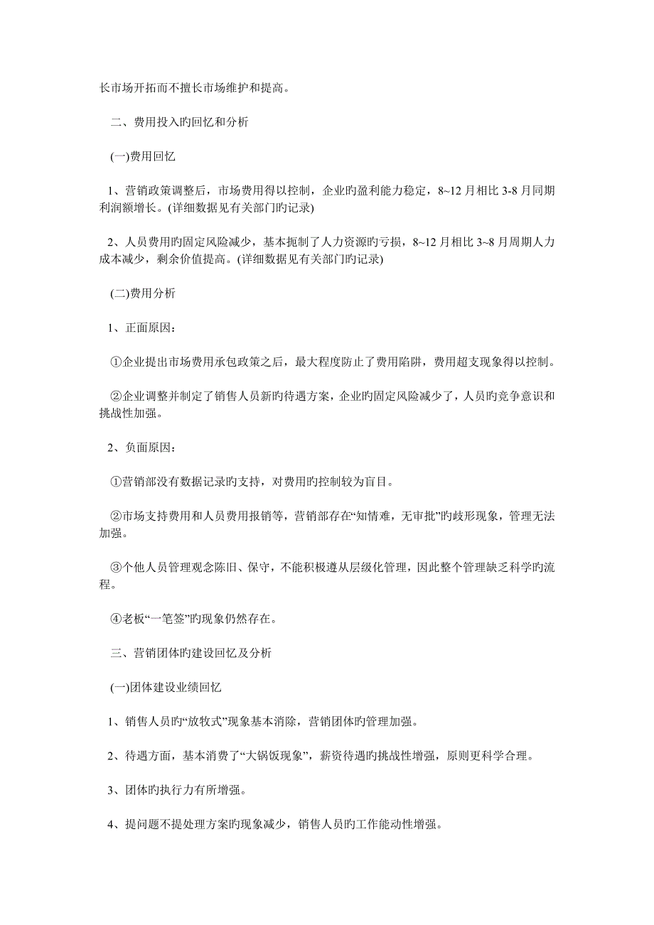 一位销售总监的年度工作总结_第2页