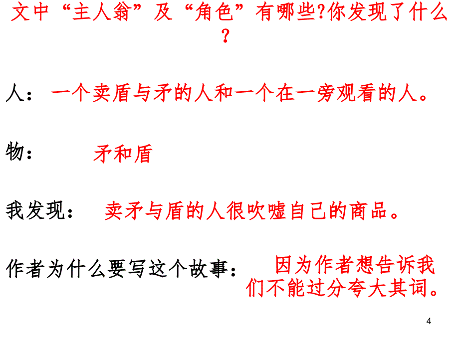 文言文_自相矛盾PPT精品文档_第4页