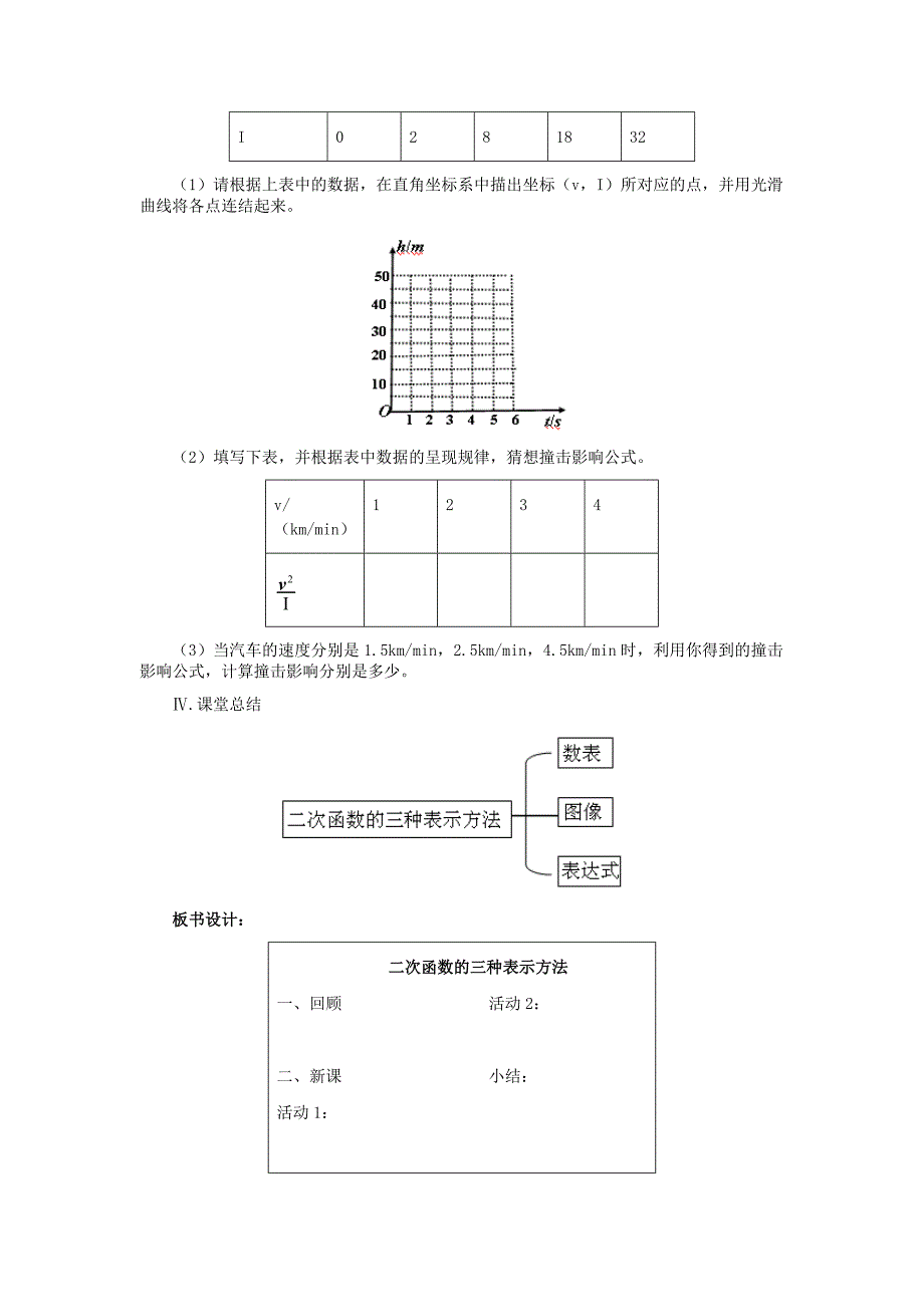 二次函数的三种表示方法 教学设计.doc_第5页