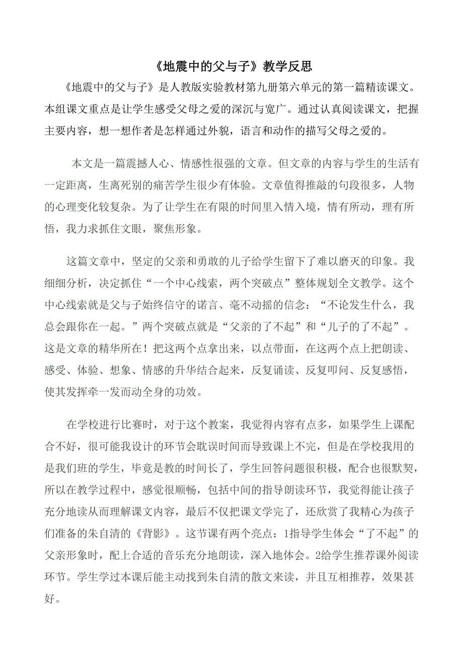 地震中的父与子第二课时教学设计.doc_第5页