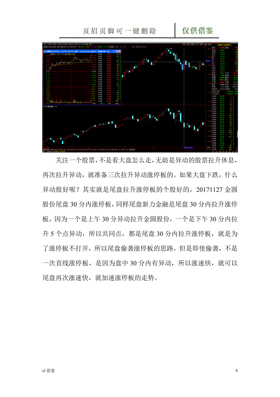 首板涨停板技巧特制材料_第4页