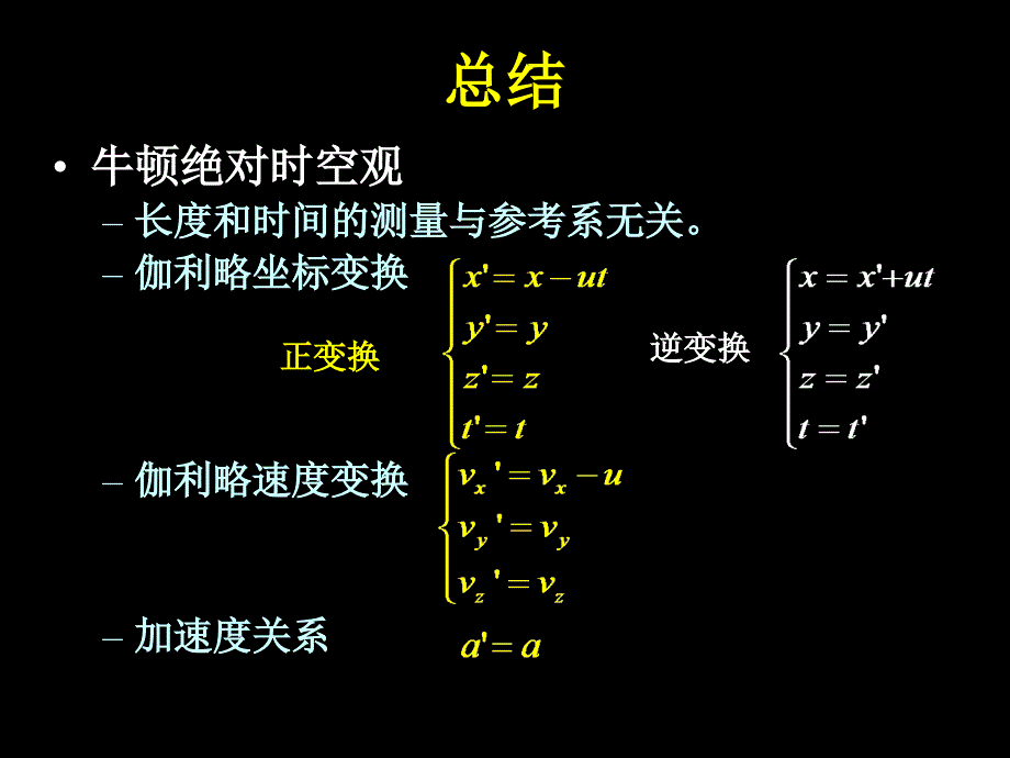 大学物理习题课——狭义相对论_第3页