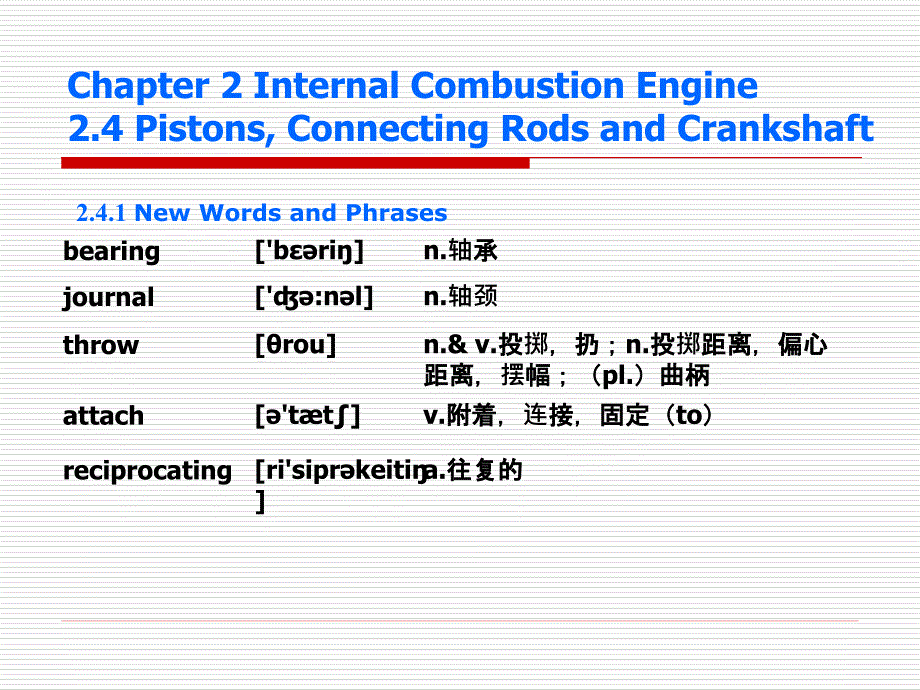 汽车专业英语课件3chapter2.42.5_第3页