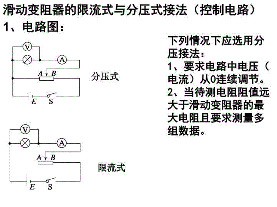 实验：测小灯泡伏安特性曲线教学教材_第4页