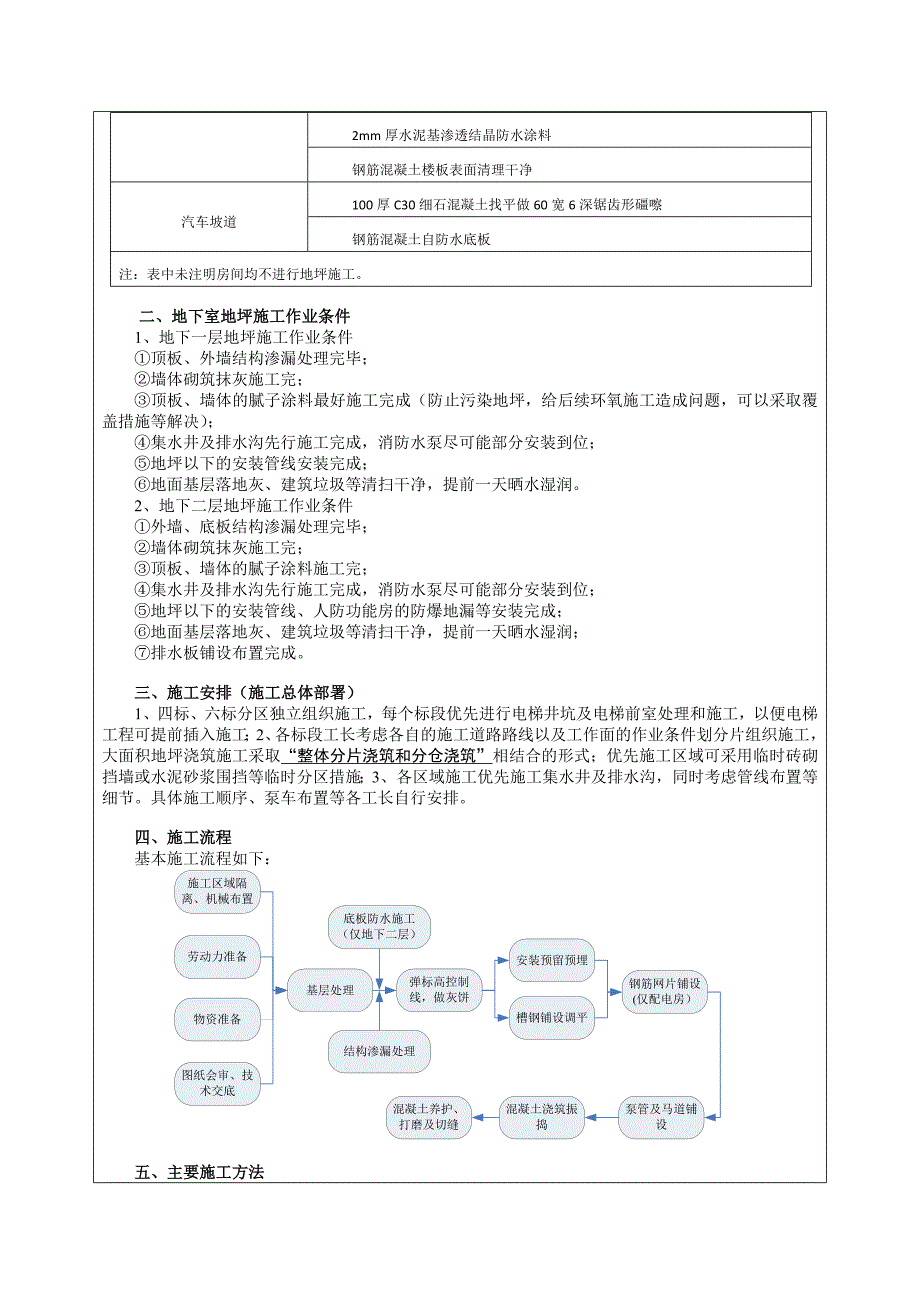 地下室地坪施工技术交底_第4页