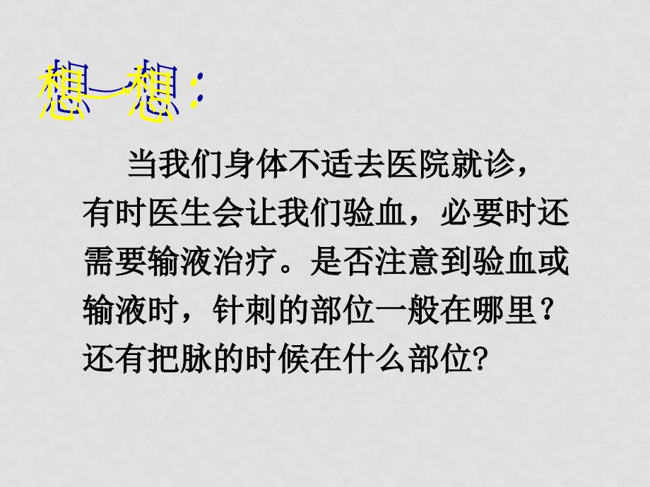 八年级生物第四章第二节血液的管道——血管课件人教版第二节 血流的管道—血管_第2页