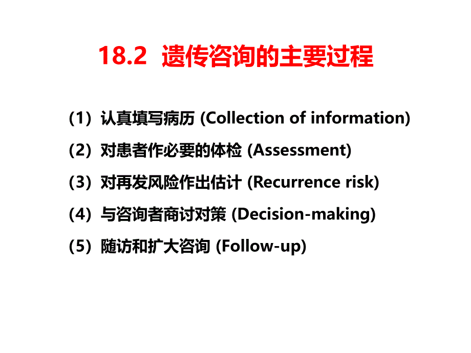 医学遗传学：第18章 遗传咨询 (2)_第4页