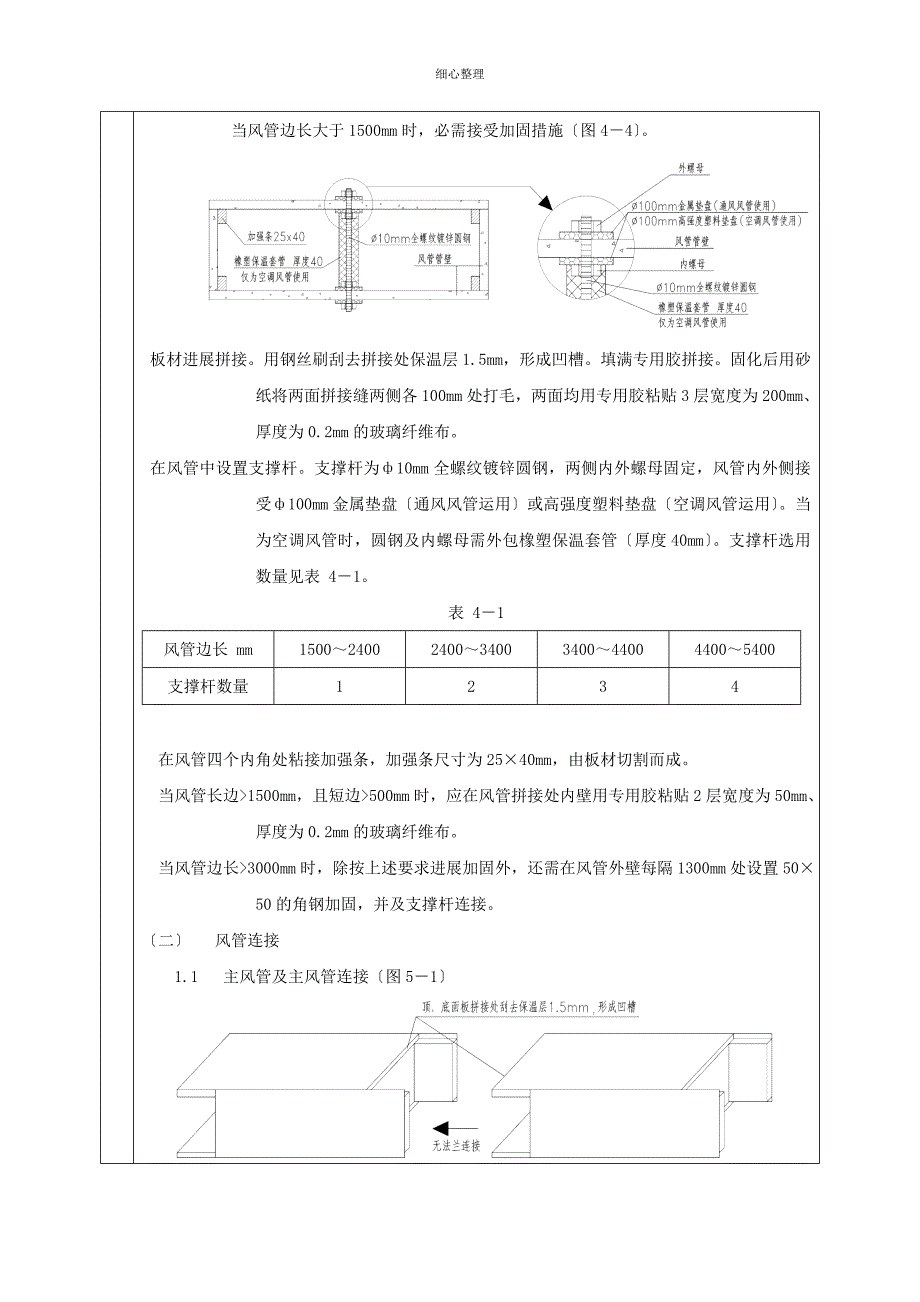 风管与配件制作分项工程质量技术交底卡_第3页