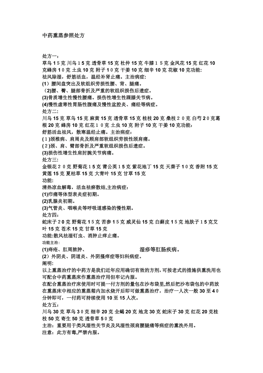 中药熏蒸参考处方[1]_第1页