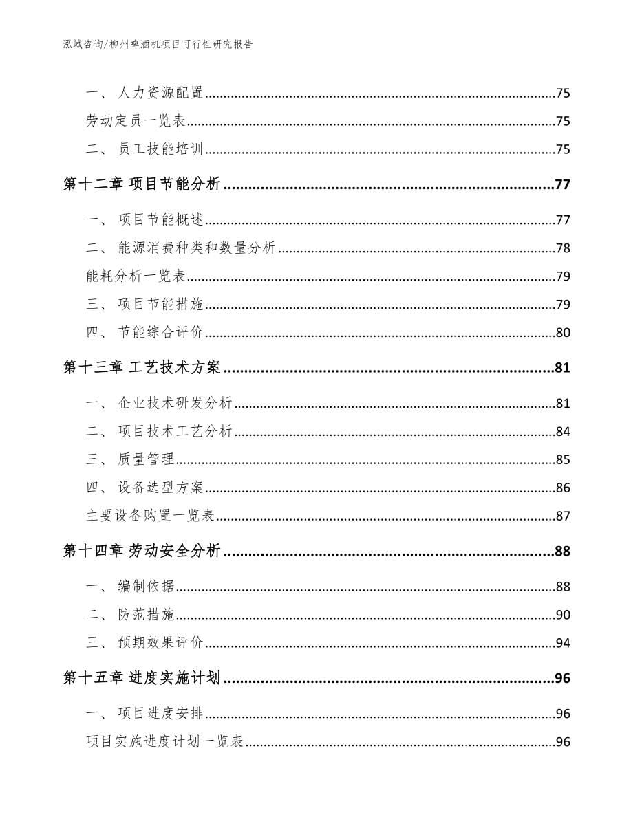 柳州啤酒机项目可行性研究报告_模板范文_第5页