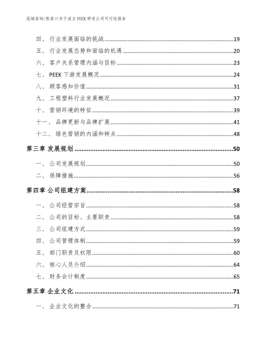 张家口关于成立PEEK研发公司可行性报告（范文）_第4页