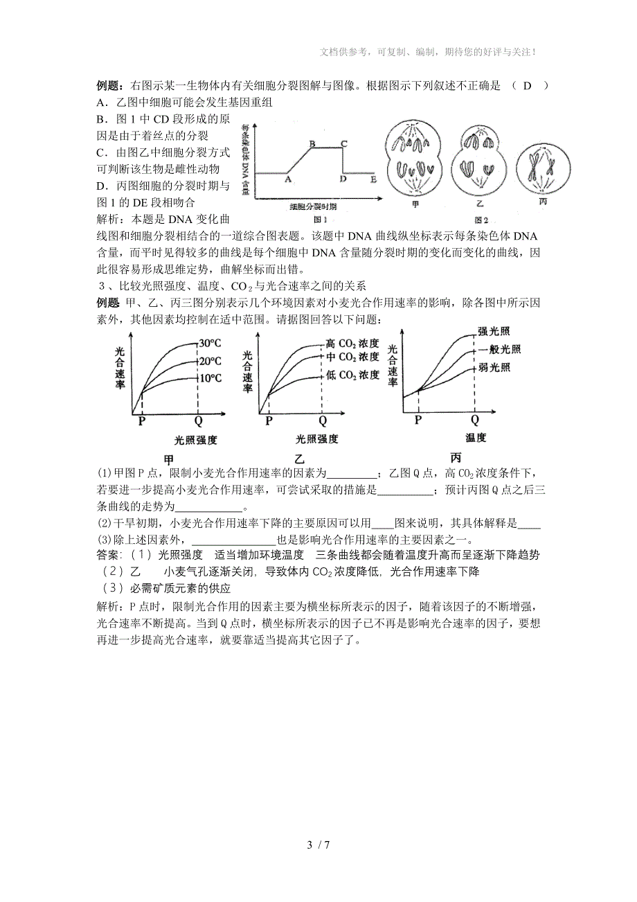 2011届高考生物易错易混淆考点精讲专题_第3页