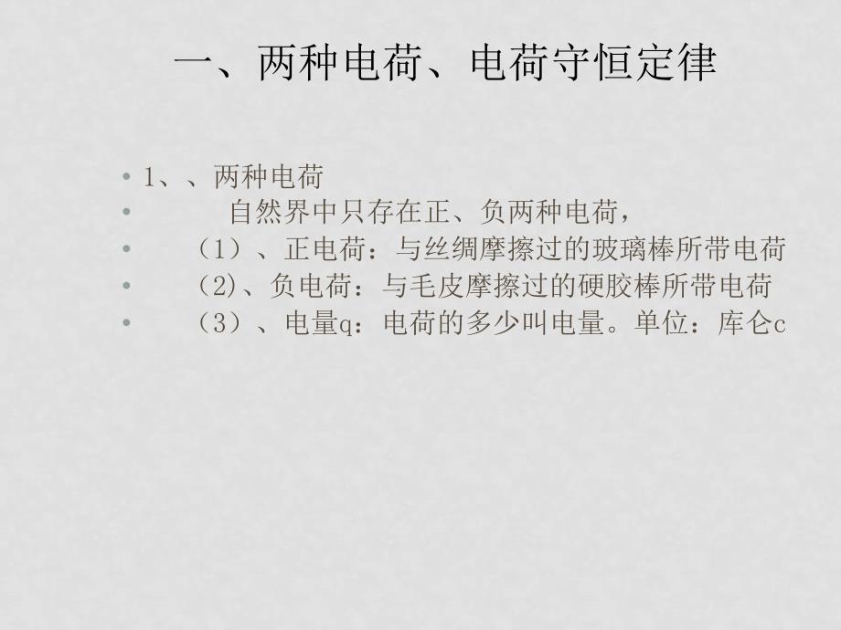 高二物理 库仑定律 ppt_第2页