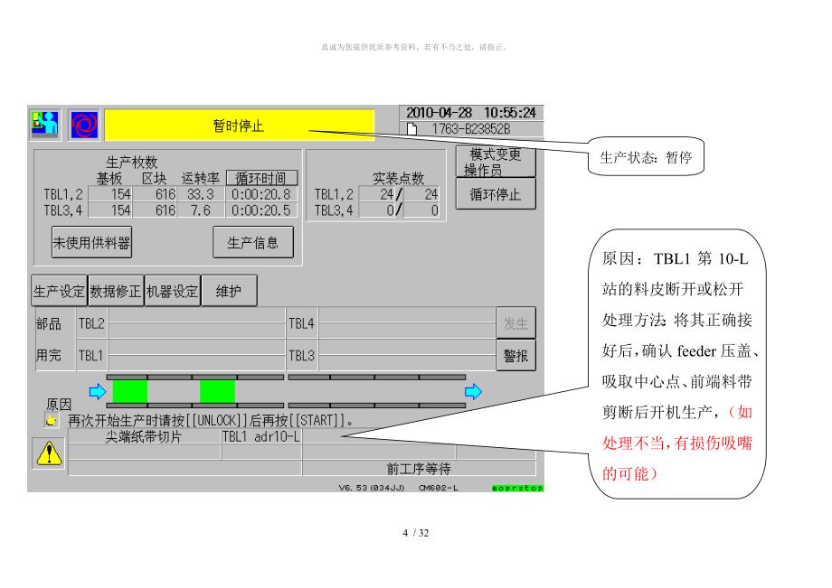 松下报警信息及处理方法-贴片培训资料_第4页