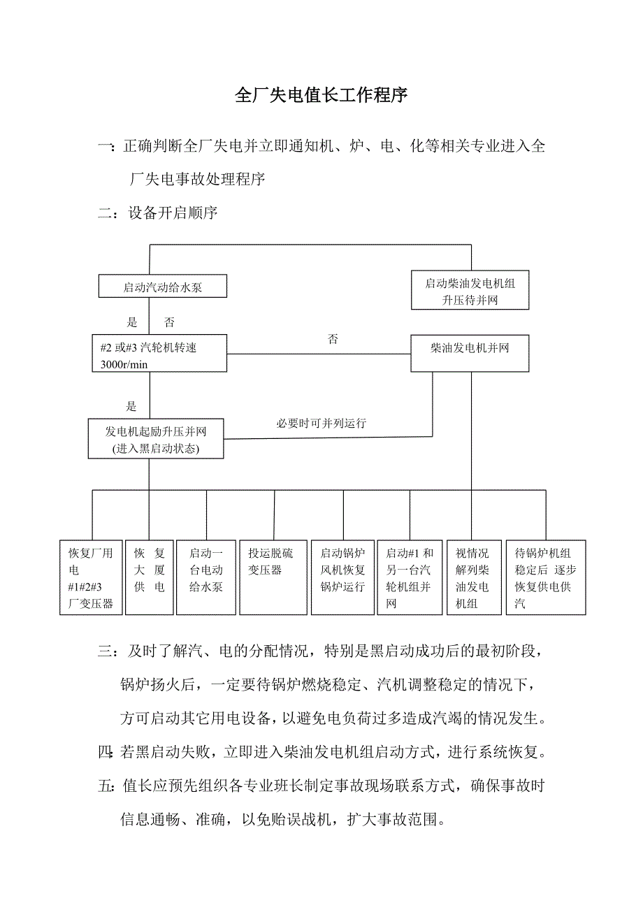 全厂失电值长工作程序.doc_第1页