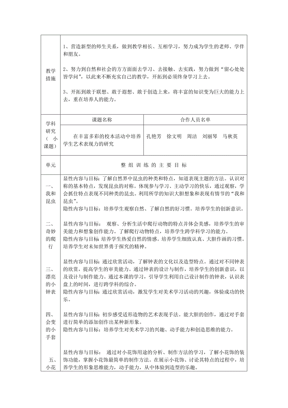 人美版二年级美术上册教学计划_第4页