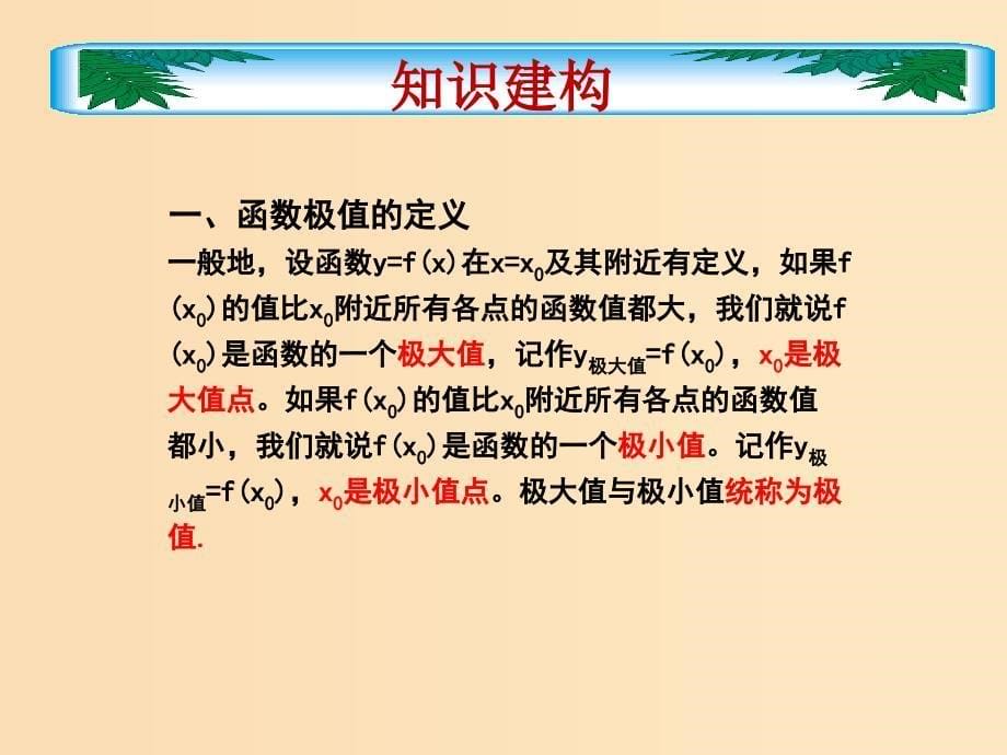 2018年高中数学 第三章 导数及其应用 3.3.2 极大值与极小值课件6 苏教版选修1 -1.ppt_第5页