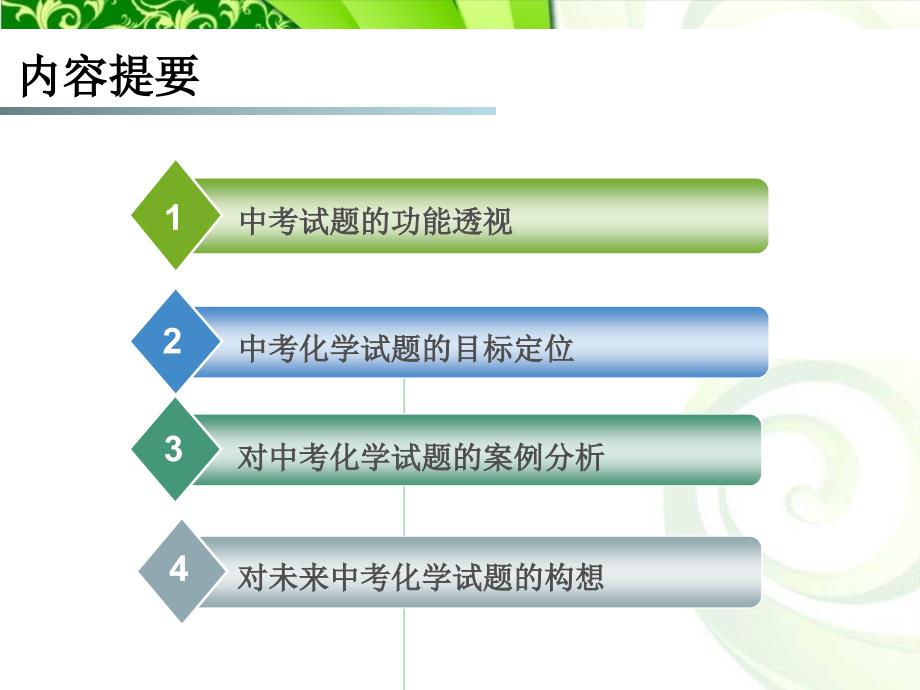 从中考化学试题功能定位思考试题命制研究_第2页