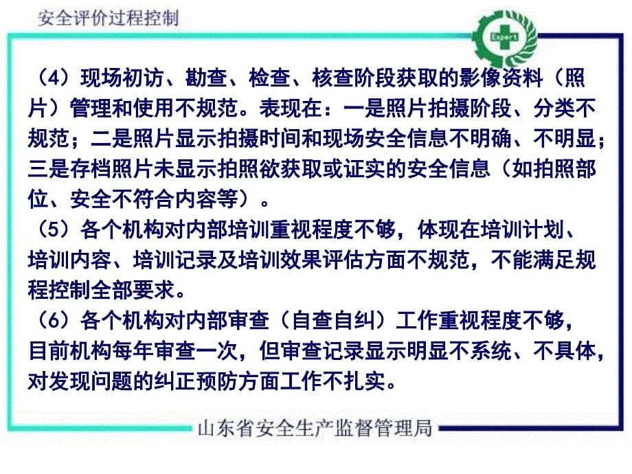 安全评价过程控制体系建立与实施讲义_第5页