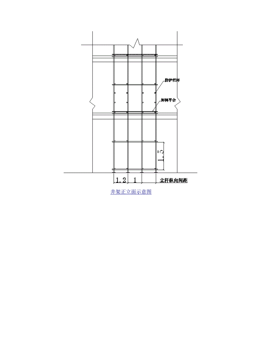 住宅楼施工升降机卸料平台计算书2021_范本_第3页