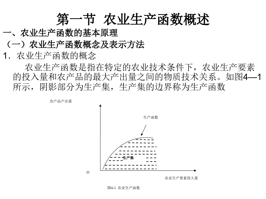 第四章 农业投入产出的边际分析理论1_第2页