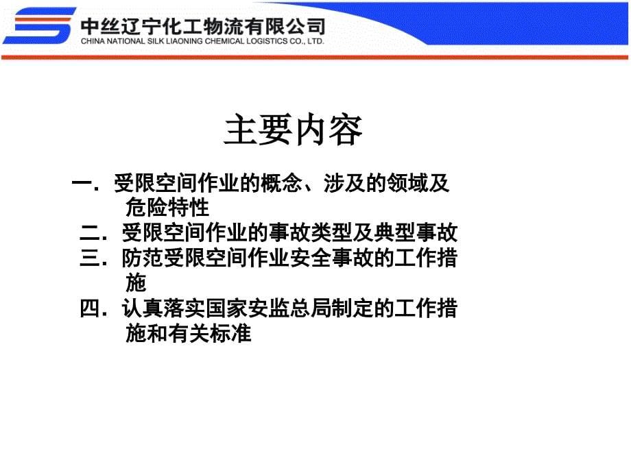 受限空间安全管理-中国中丝集团公司课件_第5页