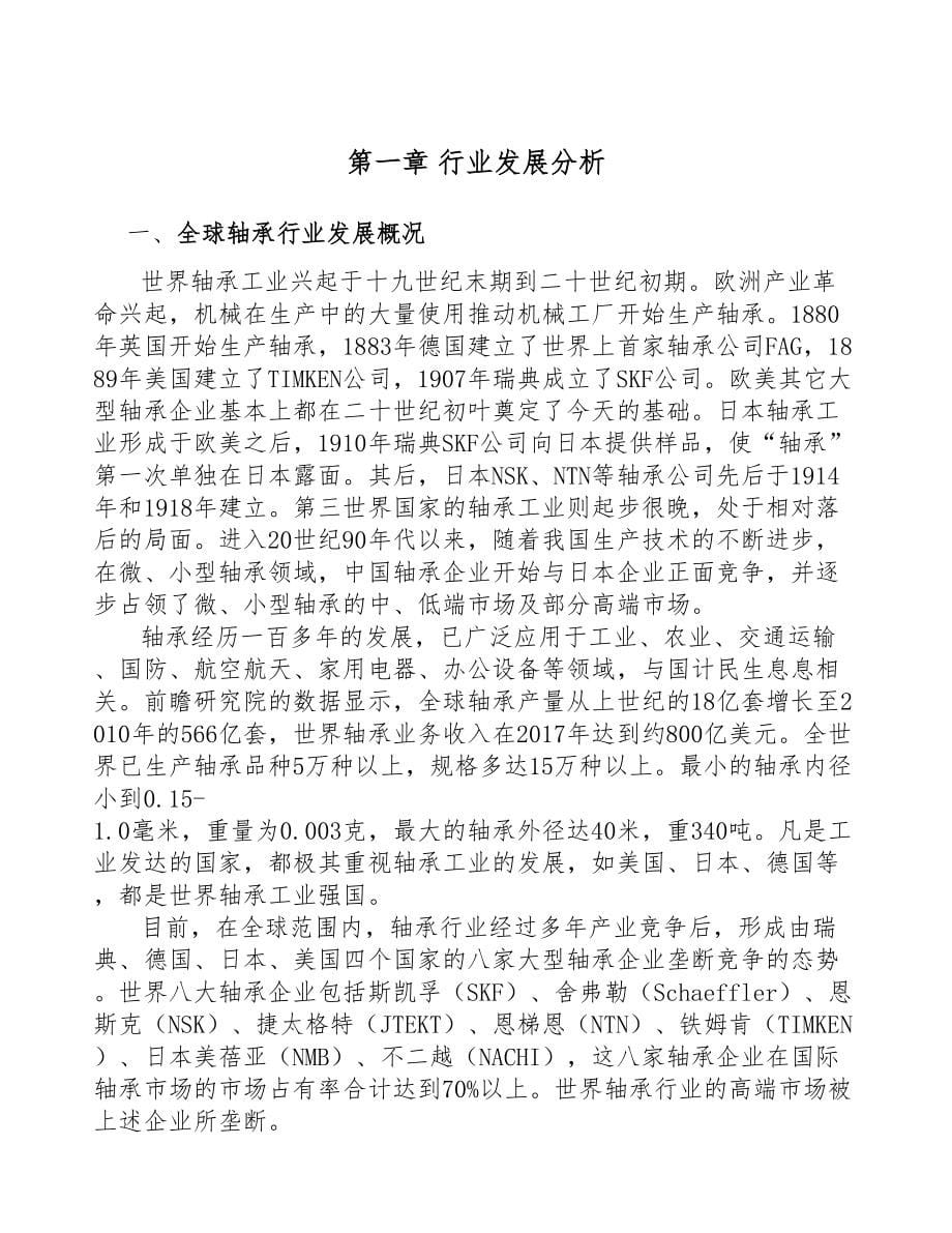 广州轴承套圈项目可行性研究报告(DOC 53页)_第5页