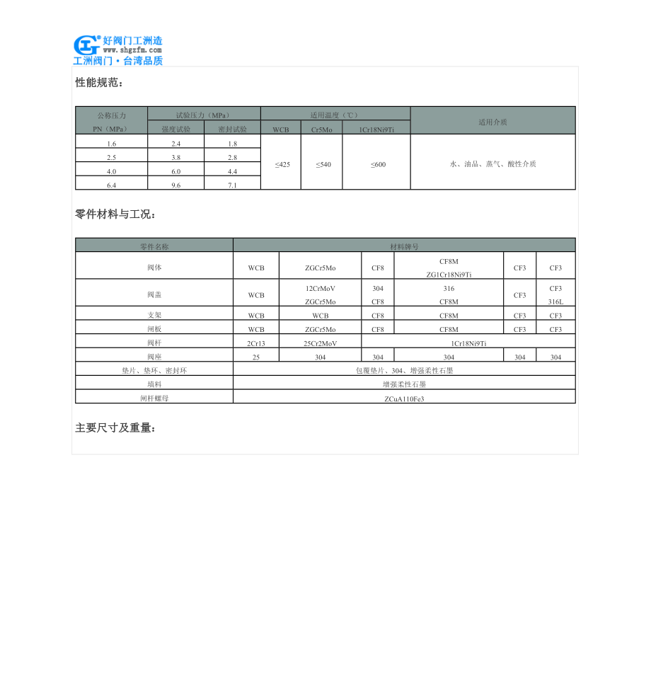 高压国标铸钢闸阀-Z541H高压国标铸钢闸阀.doc_第3页