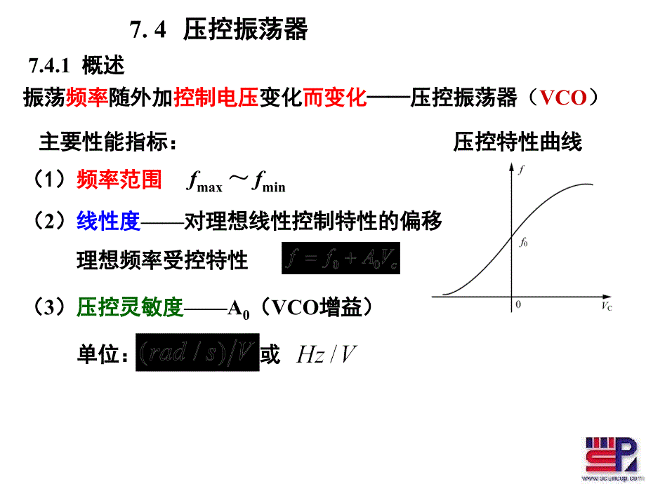 第七章振荡器5-4(压控)ppt课件_第1页
