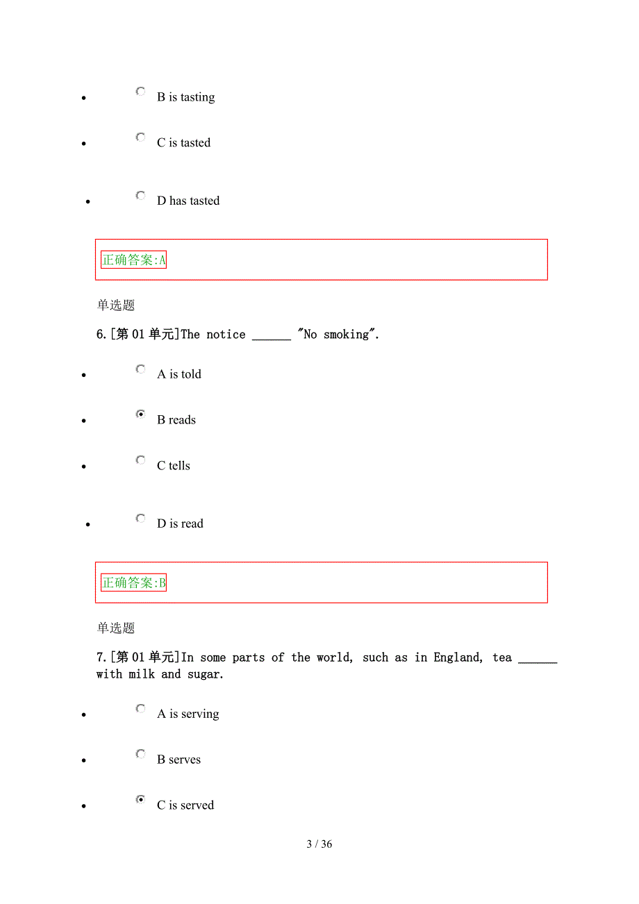 2015年秋高起升会计专来英语第一次作业_第3页