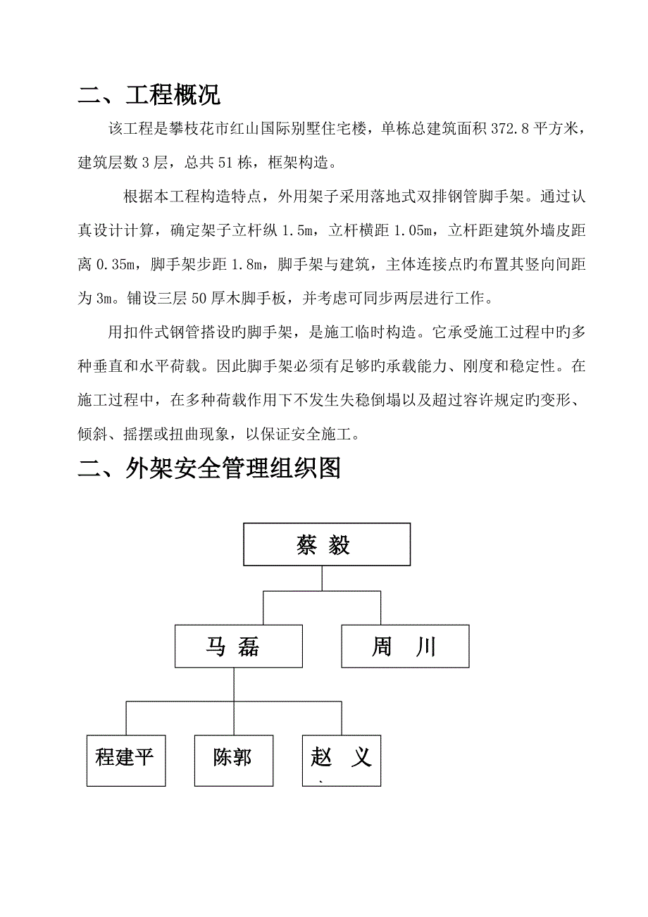 红山国际二组团装饰工程外架搭设专项施工方案_第3页