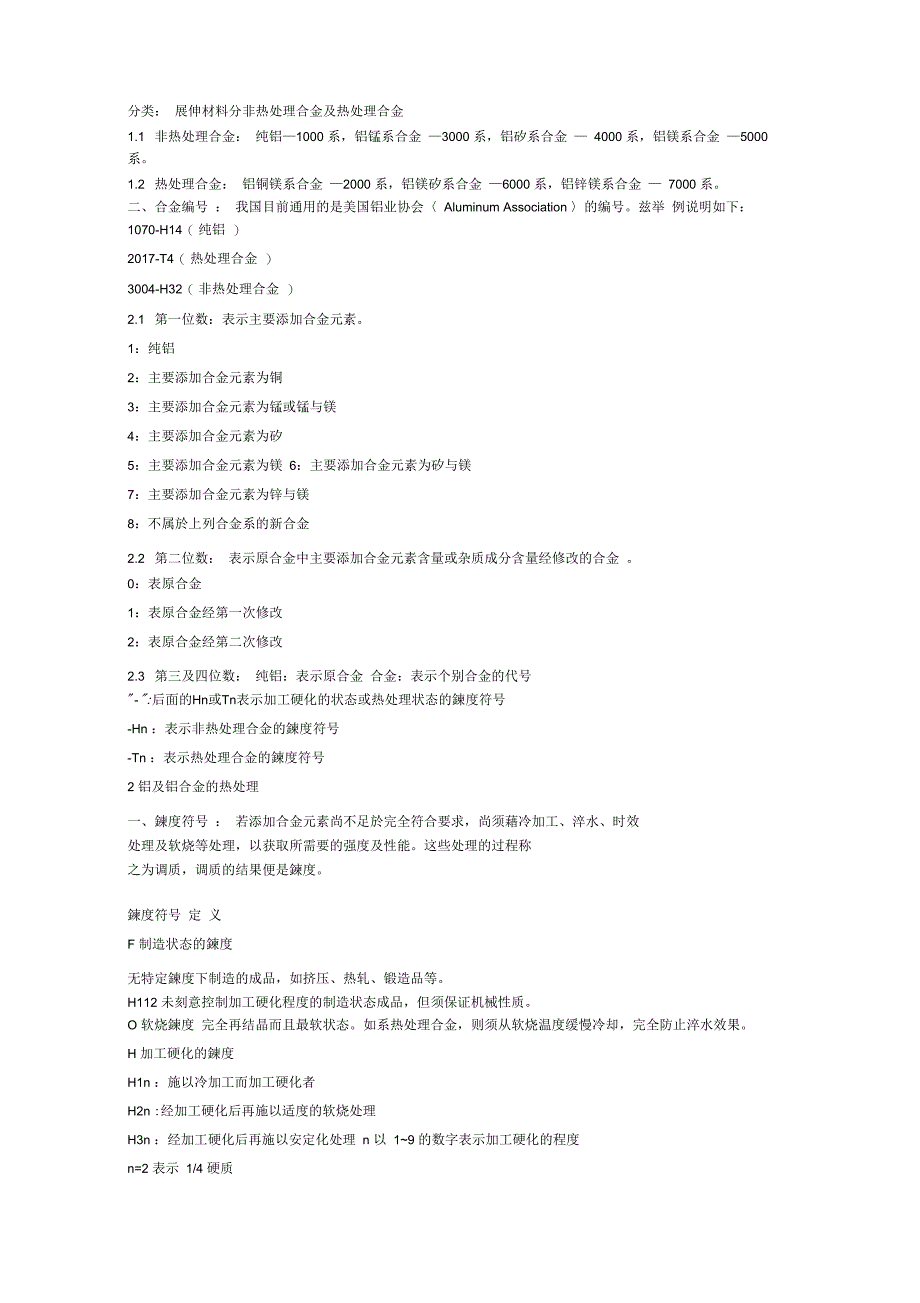 铝型材及热处理_第1页
