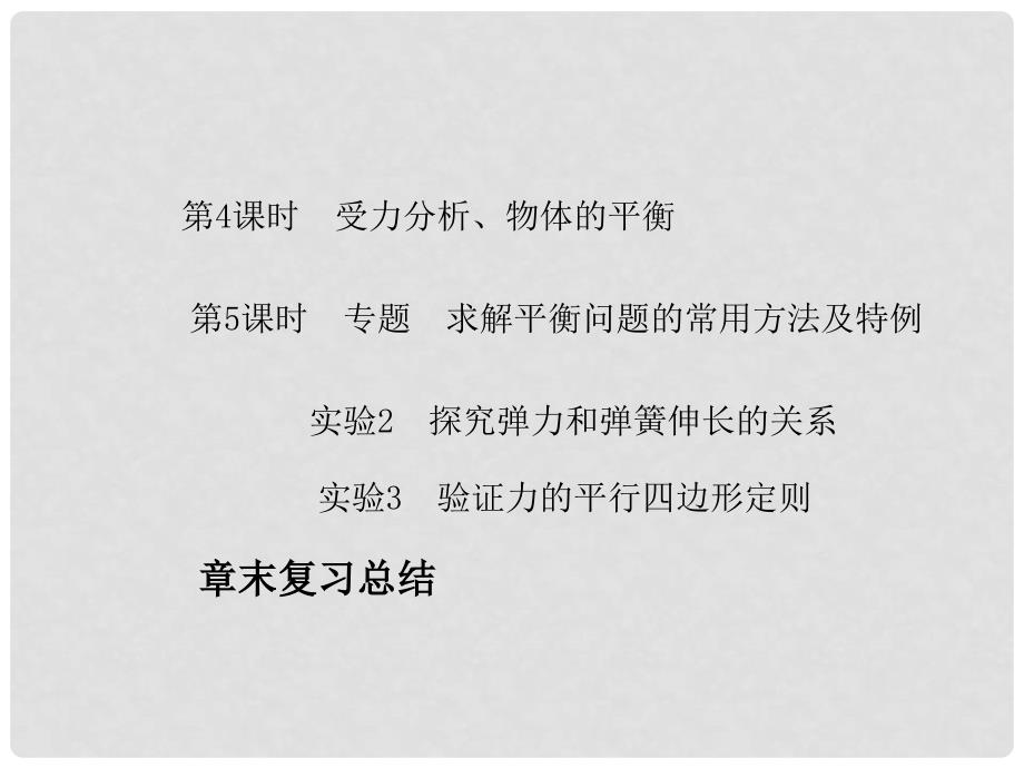 高考物理第一轮复习精品课件包：第二章相互作用（共183课件）新人教版_第2页