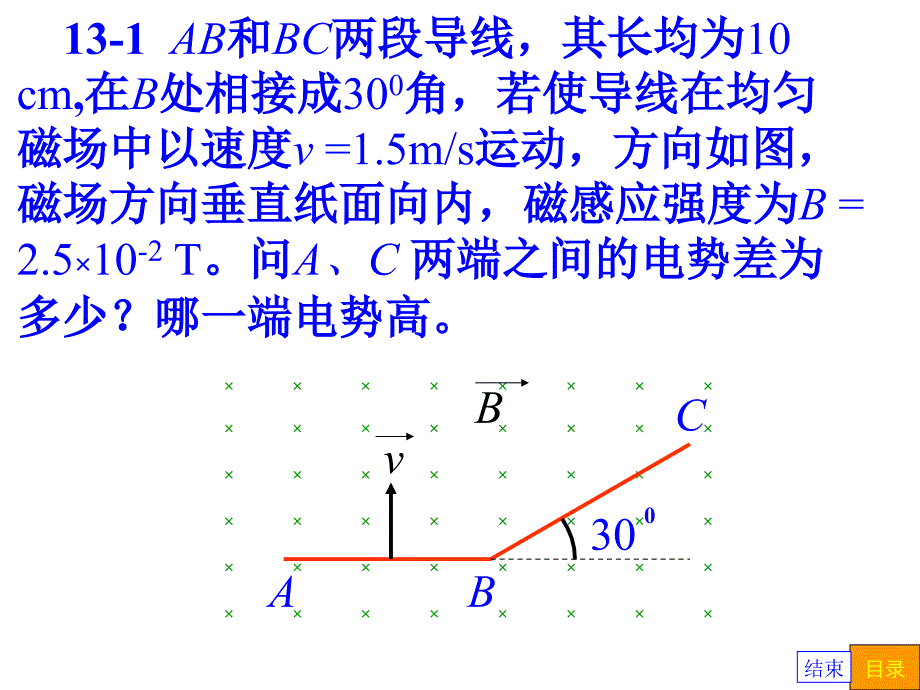 普通物理学第五版第13章电磁感应答案题_第1页