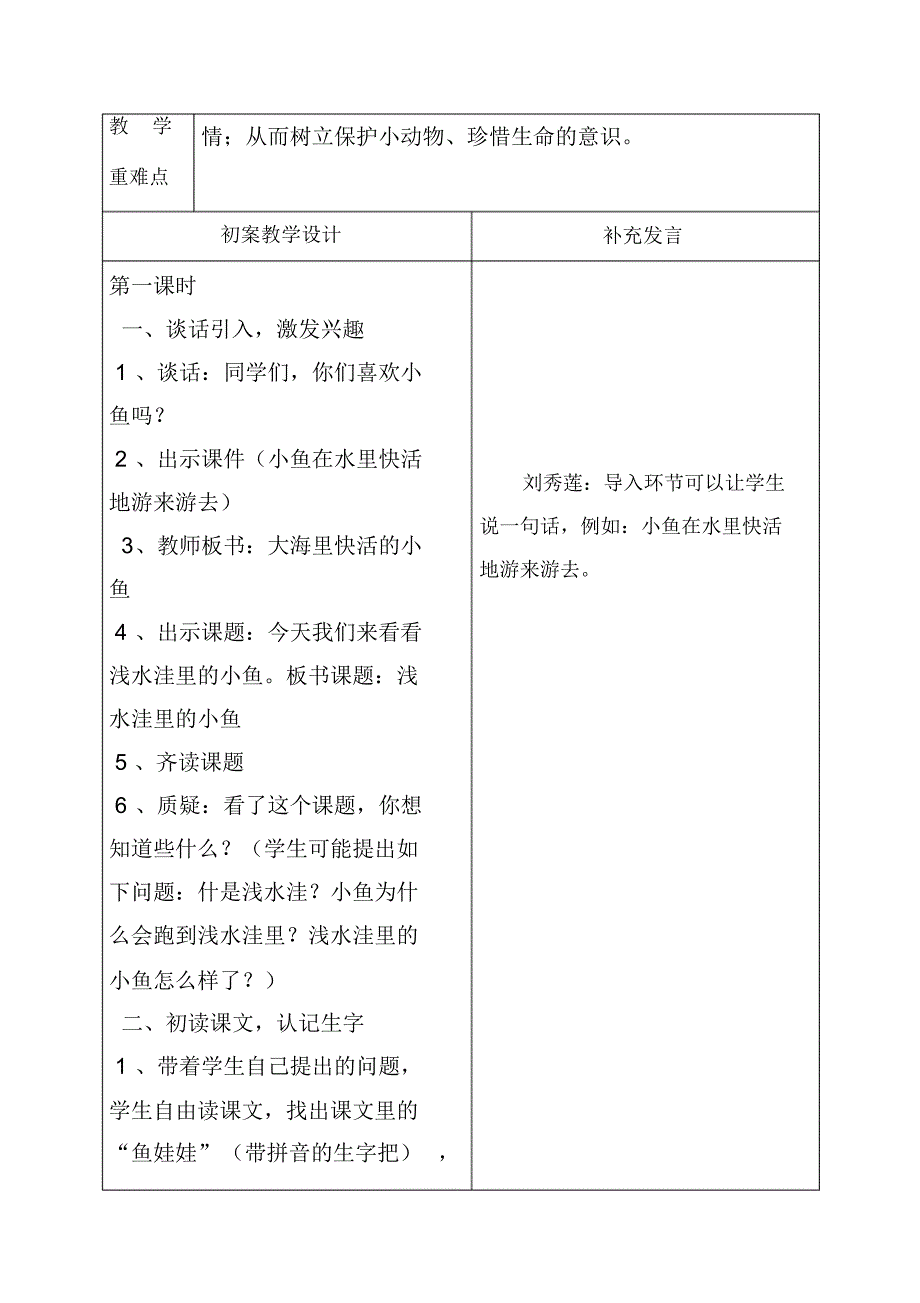 二年级语文集体备课活动记录-_第2页