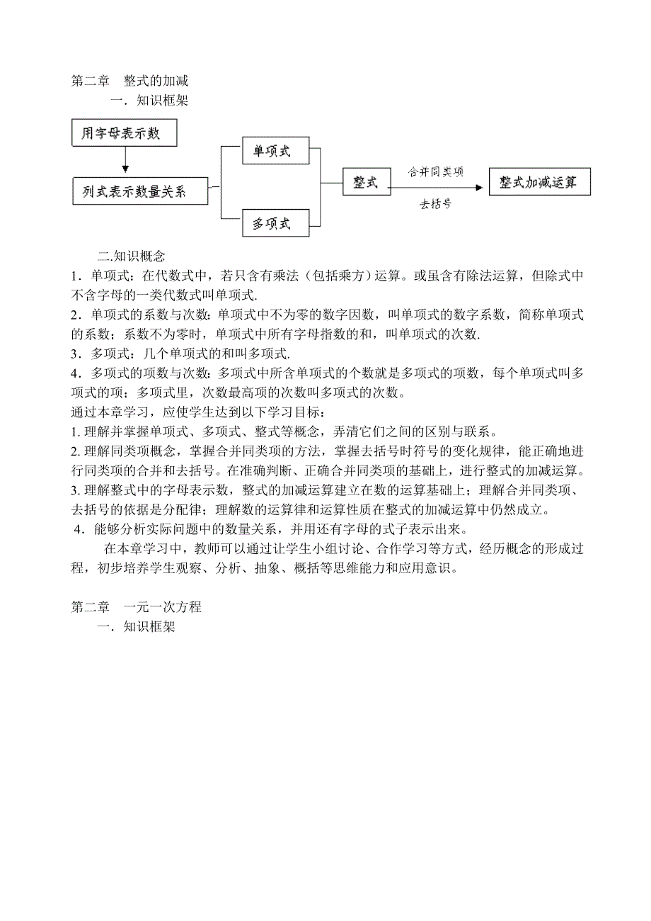 人教版初中数学知识点总结大全_第3页