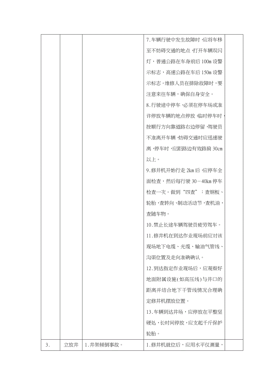 试油[气]作业安全风险评估和削减措施_第3页